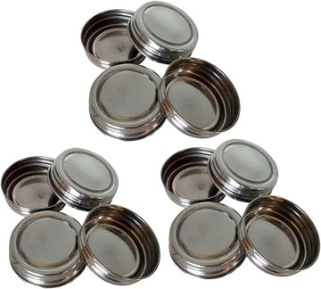 Replacement Stainless  Steel Lids for Ikea Rajtan  Spice Jars