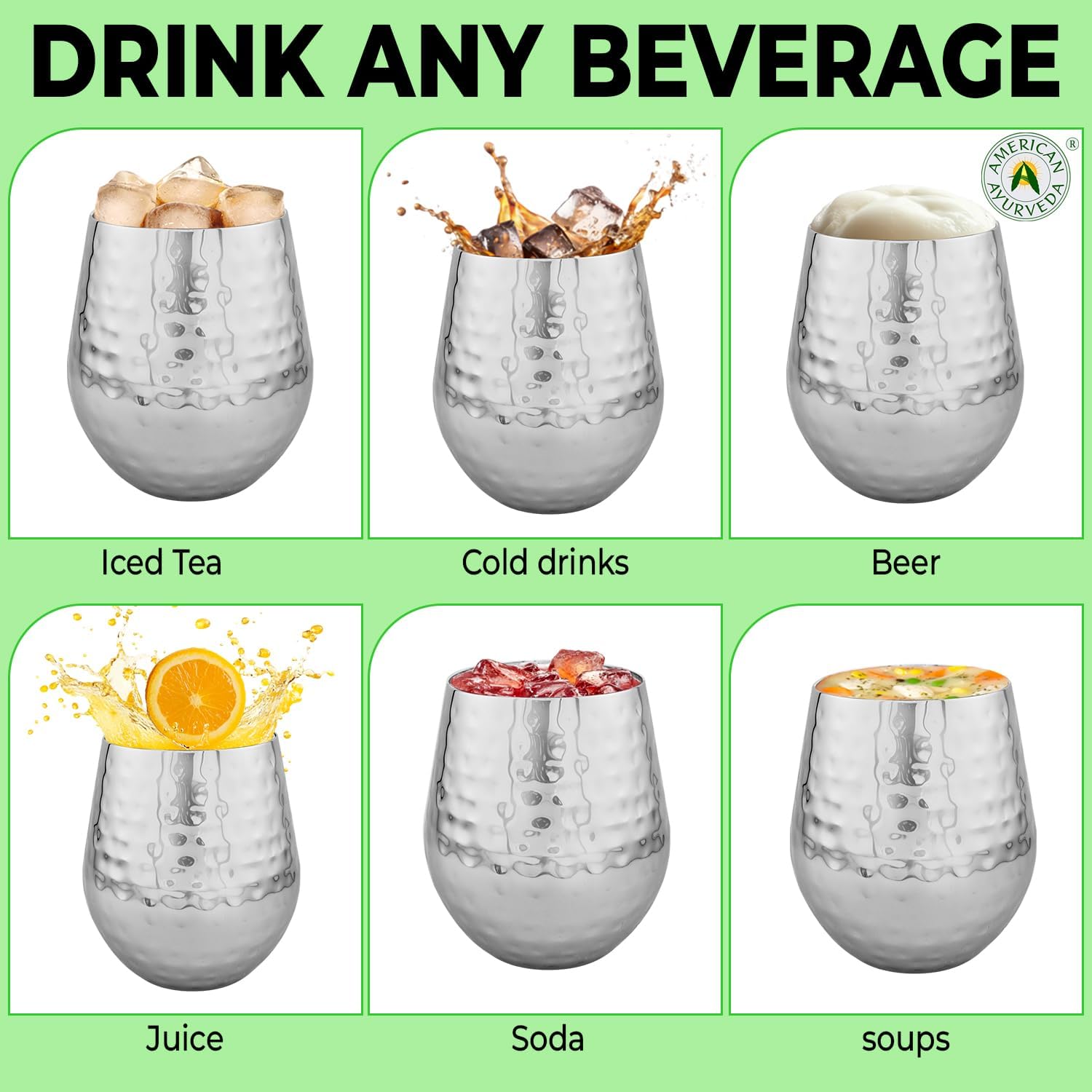 Stainless Steel Mugs